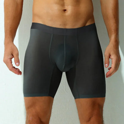 Solid Nylon Boxers