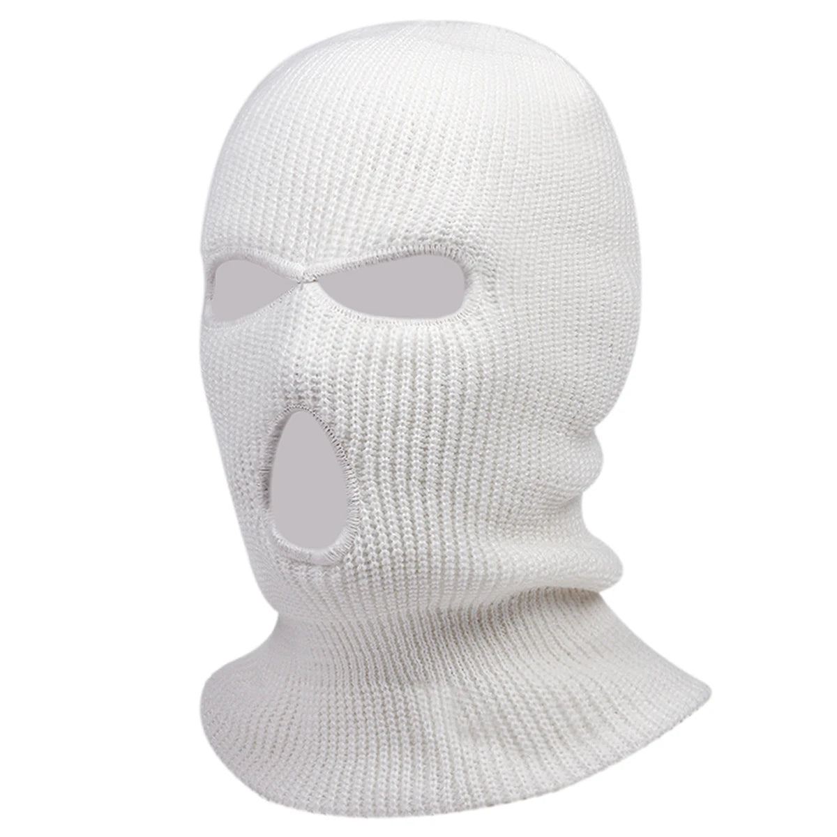 Men’s Solid Color Masked Beanie