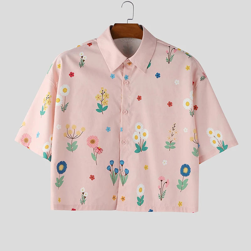 Floral Print Casual Shirt