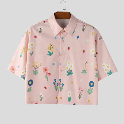 Floral Print Casual Shirt