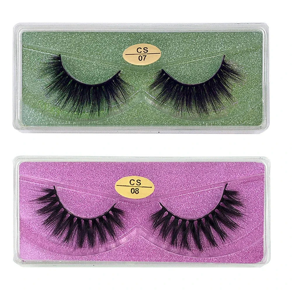 20 Pairs 3D Mink Thick Strip Eyelashes