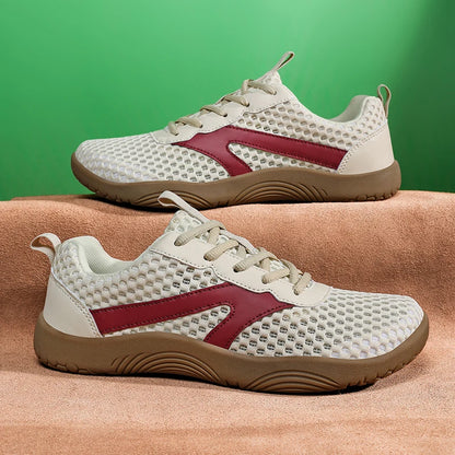 Wide-Toe Barefoot Mesh Sneakers