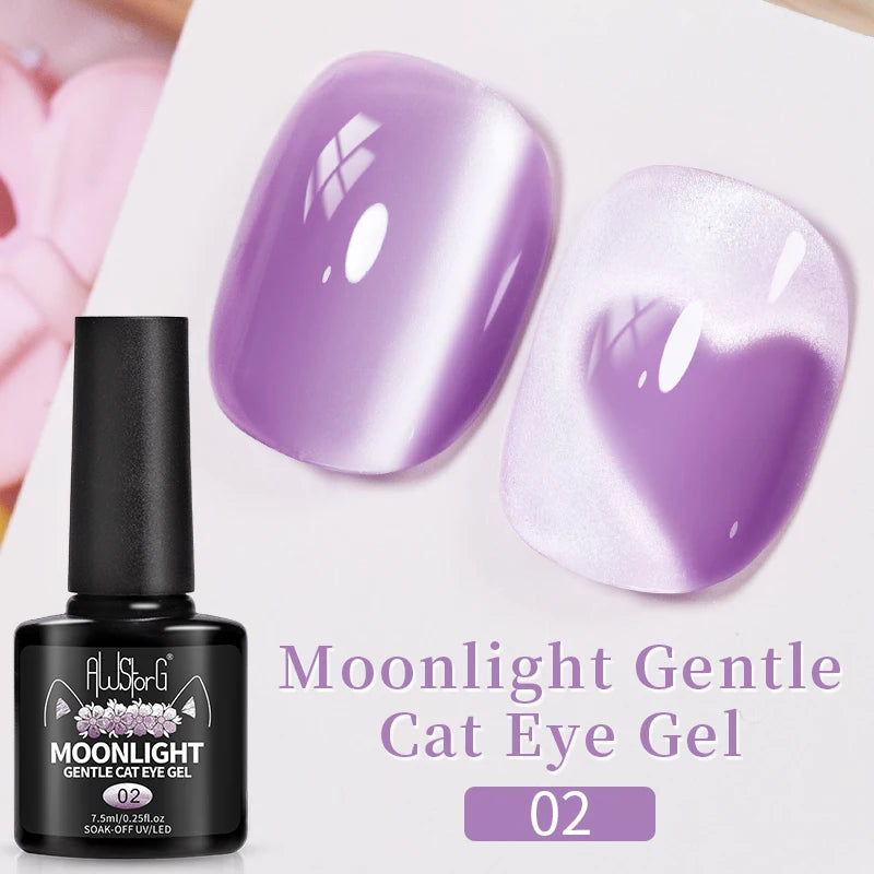 Pink Cat Eye Gel Polish