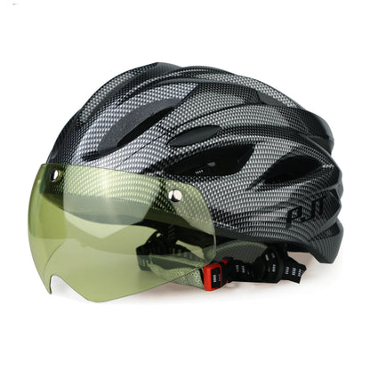 Magnetic Goggle PC Shell Bike Helmet