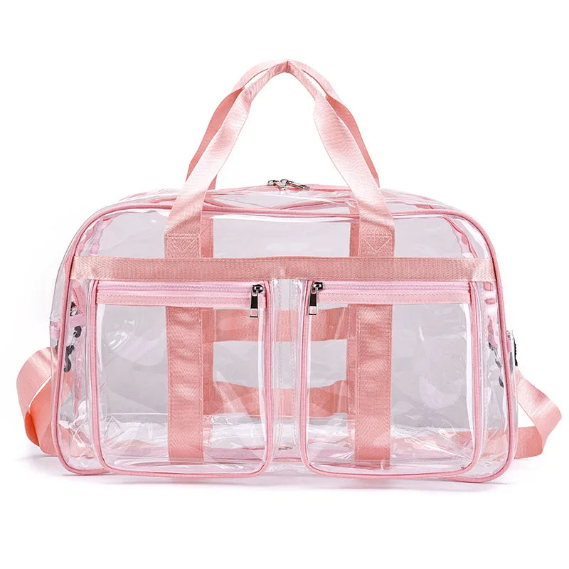 Clear PVC Travel Duffel Bag