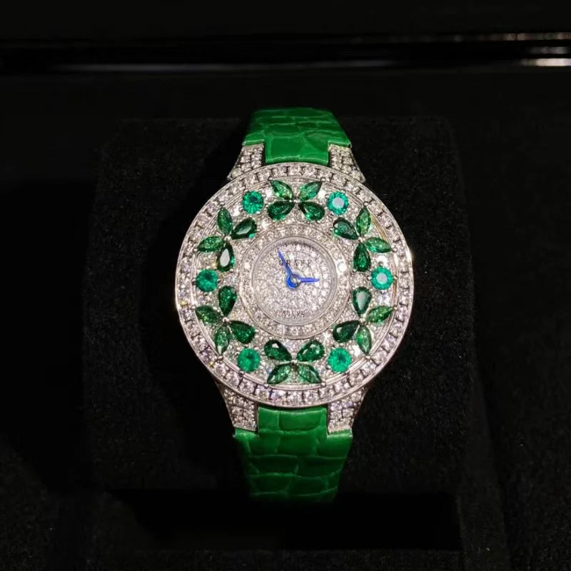 Green Stone Watch