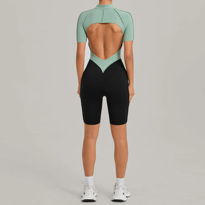 Color Block Jumpsuit