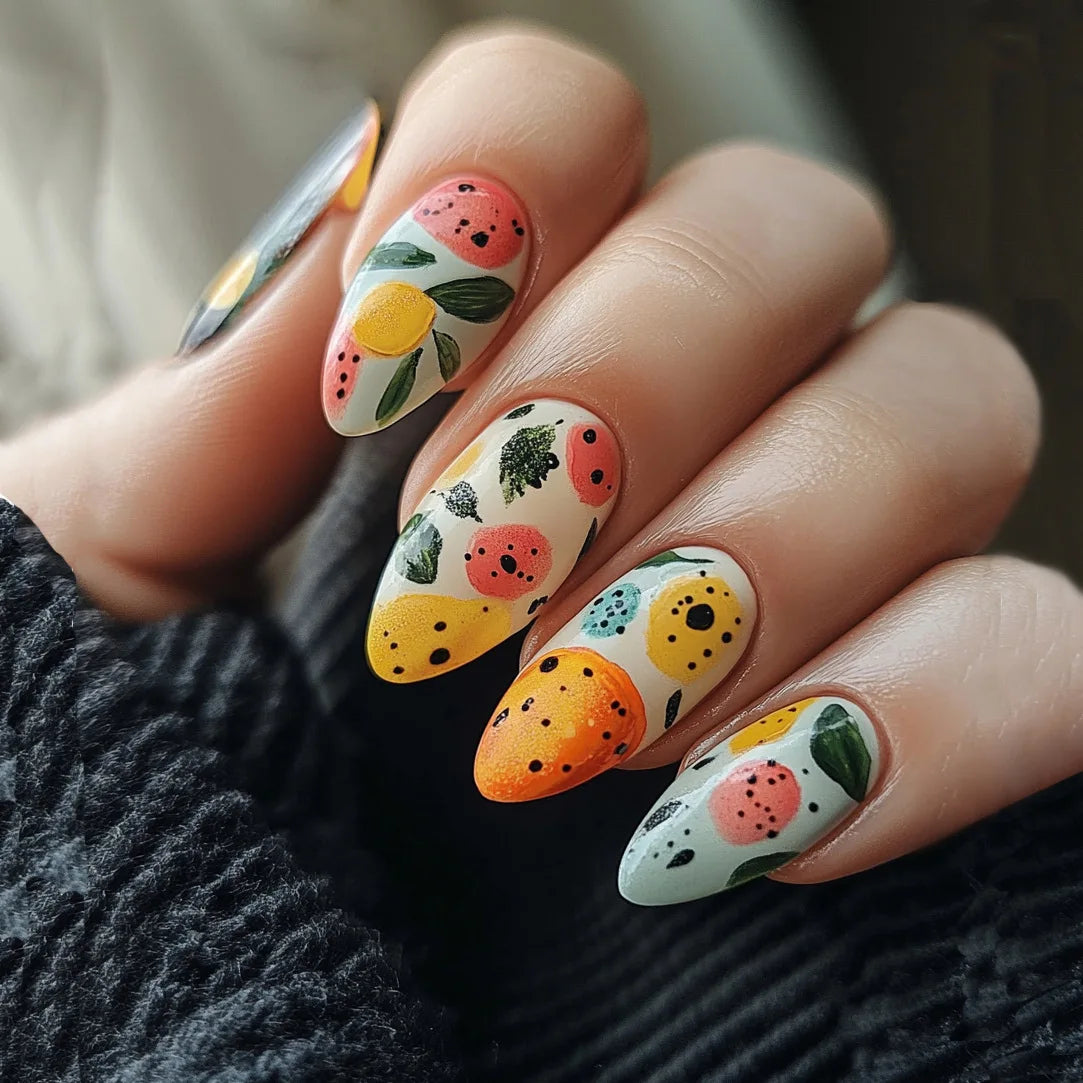 Ballerina French Nail Tips