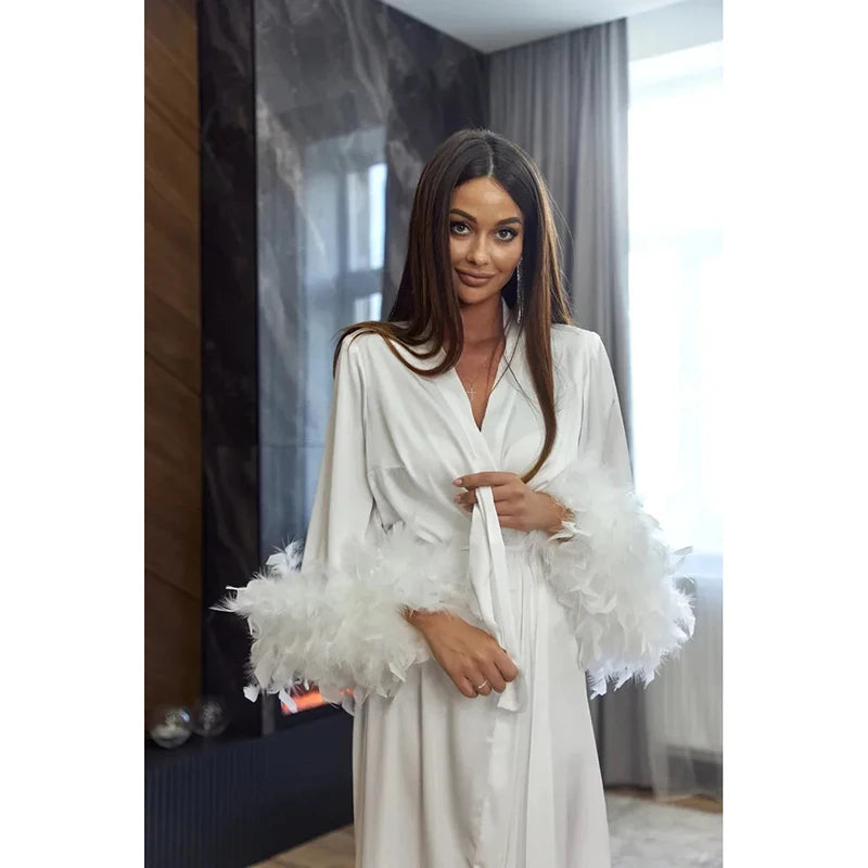 Luxury Satin Summer Robe
