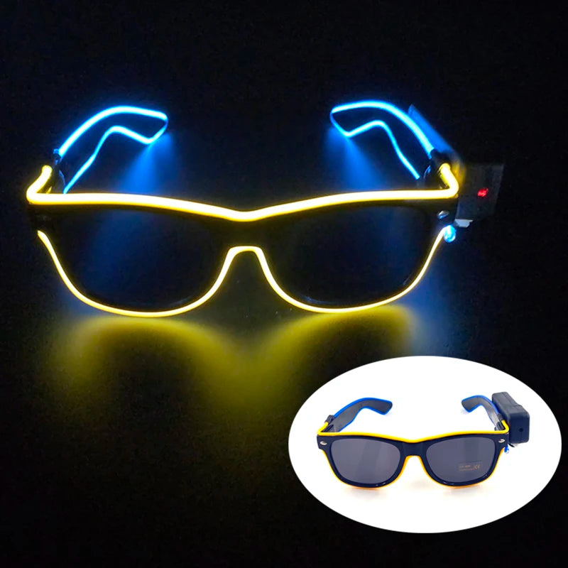 LED Light-Up Party Glasses