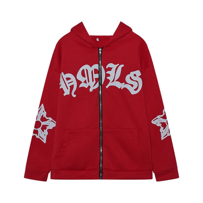 Street Style Zip Hoodie