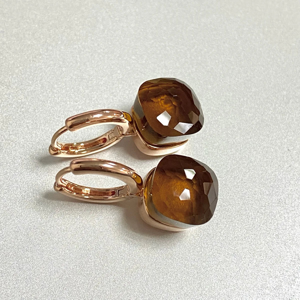Square Crystal Earrings