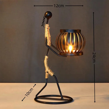 Abstract Candle Holder