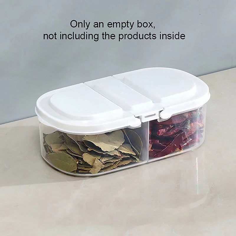 Soft Storage Jar Double Compartment