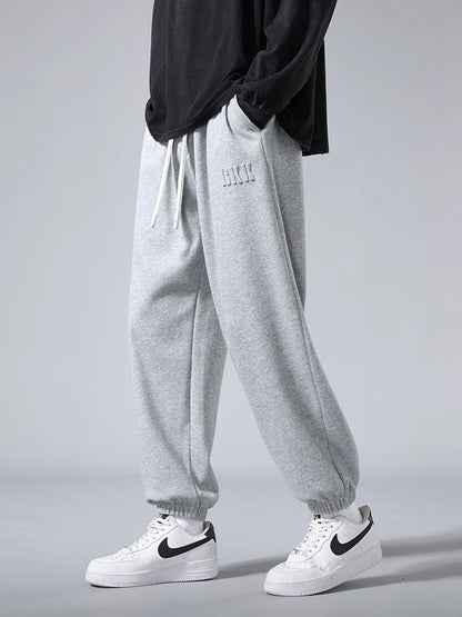 Baggy cotton joggers