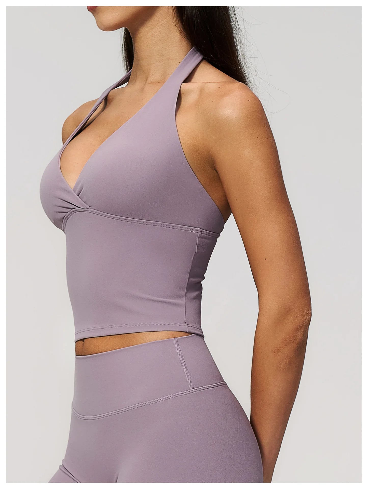 Hanging Neck Yoga Tops Sports