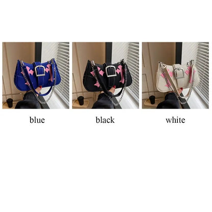 Canvas Metal Buckle Tote