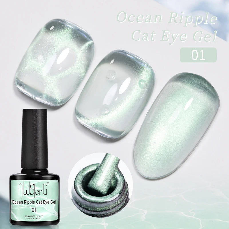 Pink Cat Eye Gel Polish