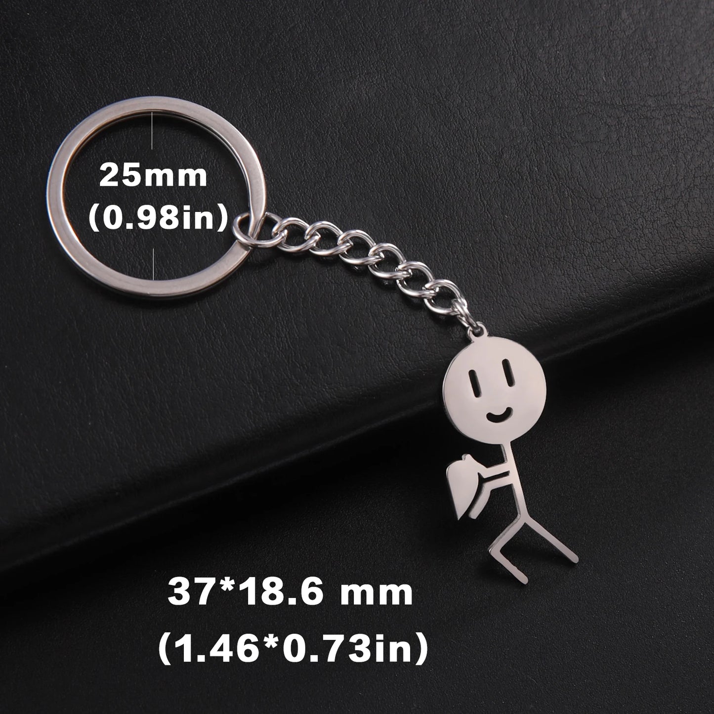 Teamer Funny Middle Finger Stickman