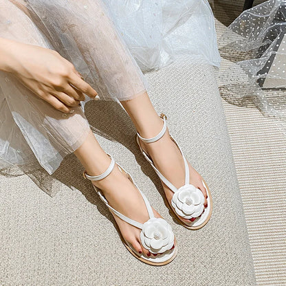 Floral Strap Sandals
