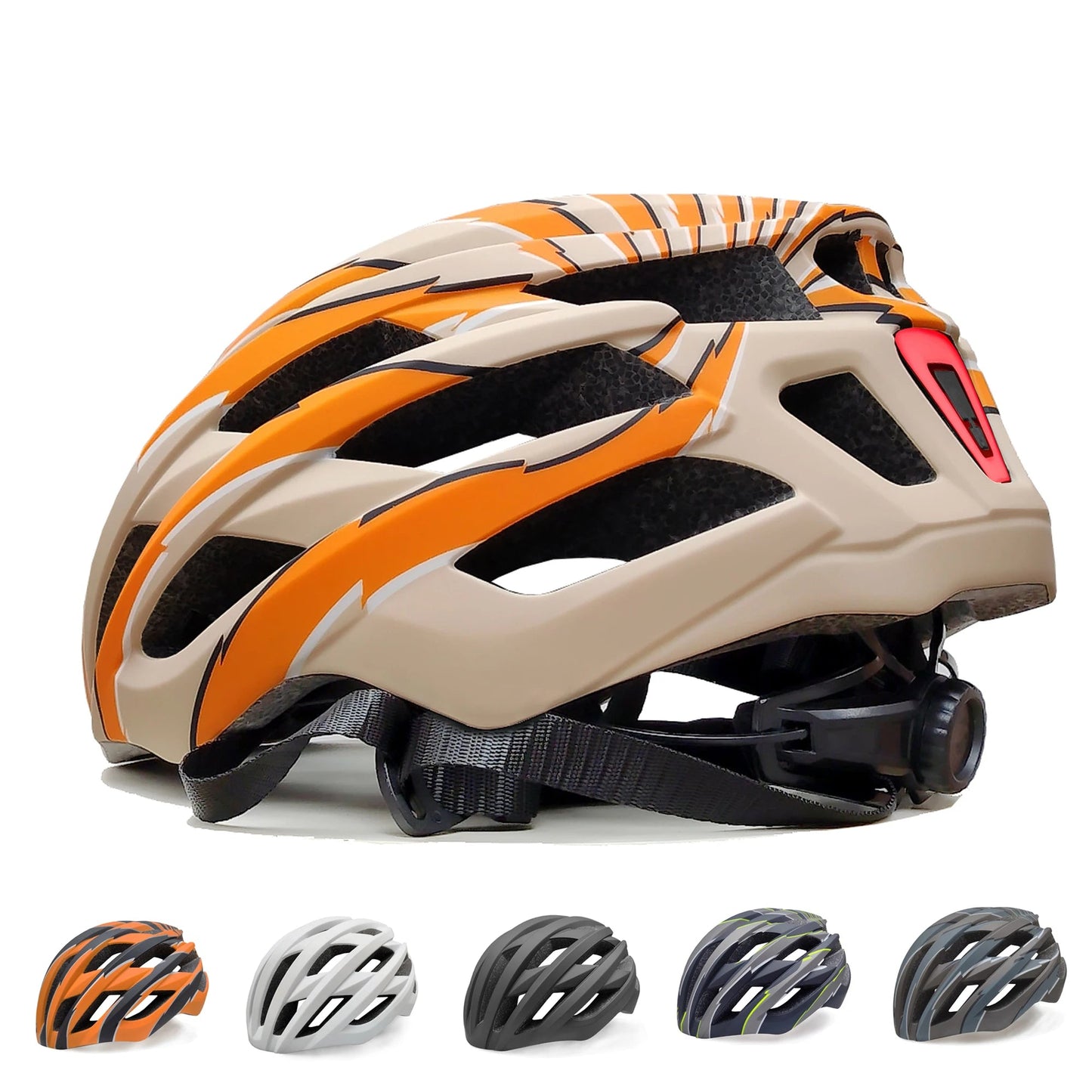 USB Rechargeable LED Bike Helmet