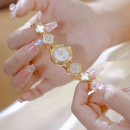 Clover Crystal Watch