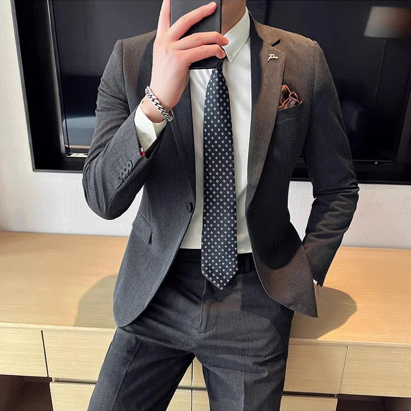 Jacket Pants High End Suit