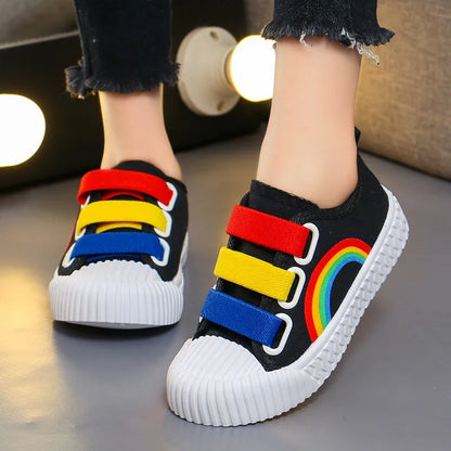 Rainbow Canvas Sneakers
