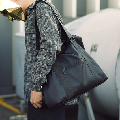 Lightweight Oxford Travel Tote
