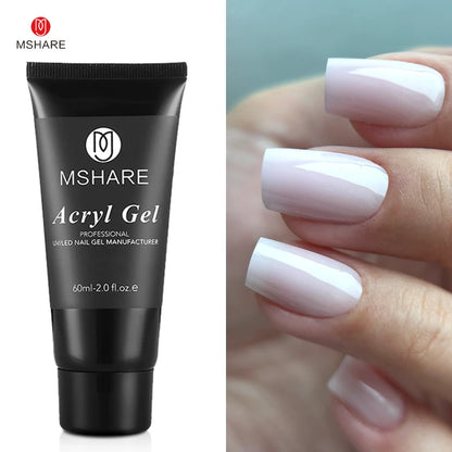 Acrylic Nail Extension Builder Gel