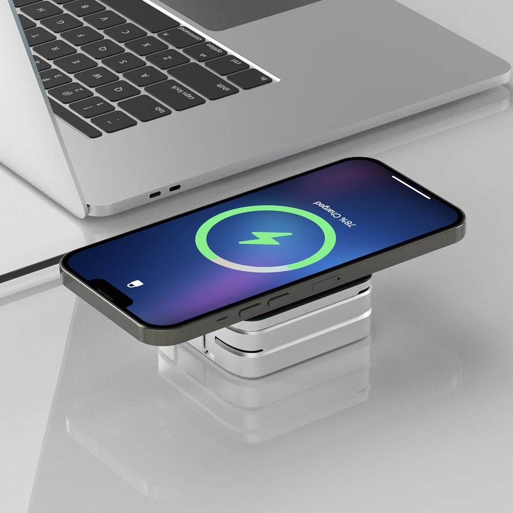 3 In 1 Foldable Charger Stand For iPhone