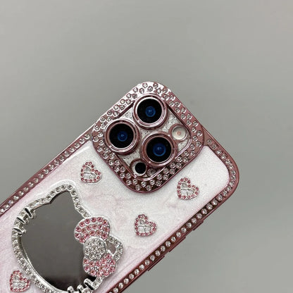 Cartoon Silicone Chain Case for iPhone 17 Pro Max | 17 Pro | 16 Pro Max | 16 Pro | 15 Pro Max | 15 Pro