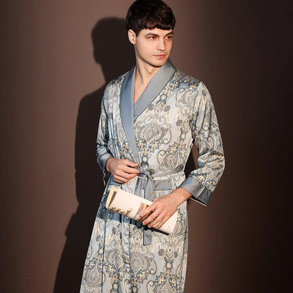 Satin Kimono Sleepwear Robe