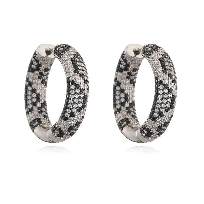 Animal Hoop Earrings