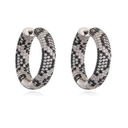 Animal Hoop Earrings