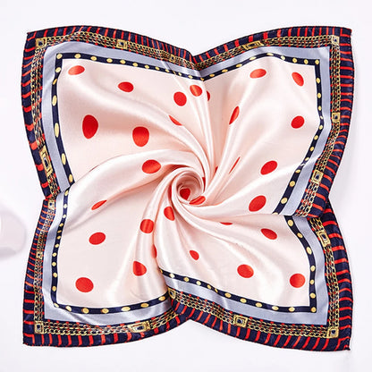 50cm Silk Square Satin Scarf