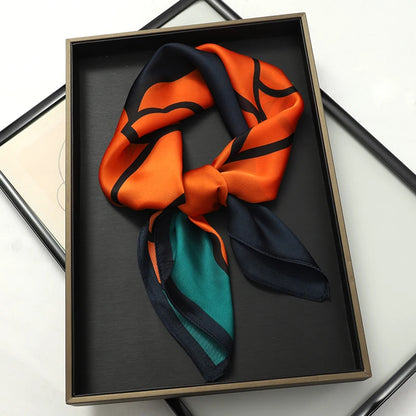 Scarf 70 70Cm Silk Square