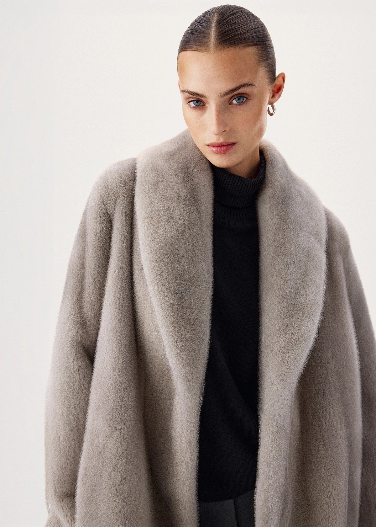Faux Mink Short Coat