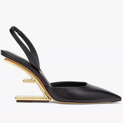 Pointed PU Pumps