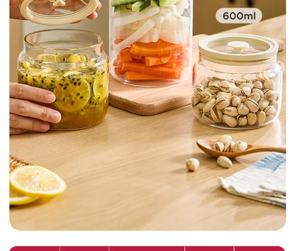 Glass Japan Style Fermentation Jar