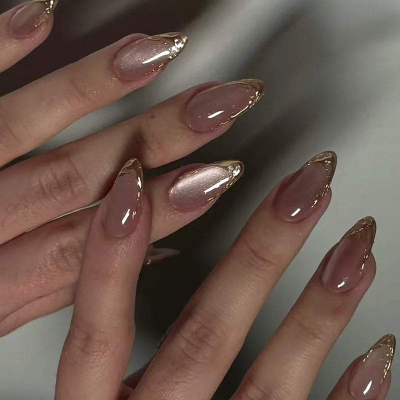 French Wave Press-On Nails