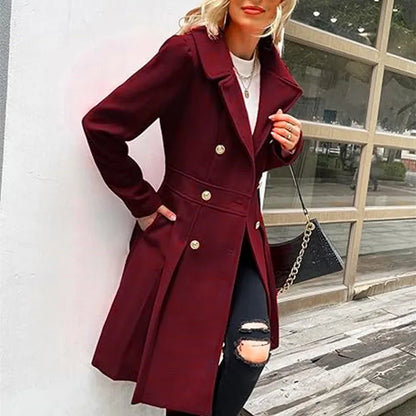 Double-Breasted Trench Coat