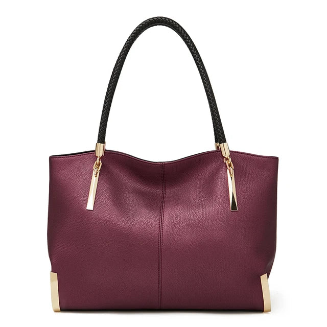 Foxer Sequined Leather Tote