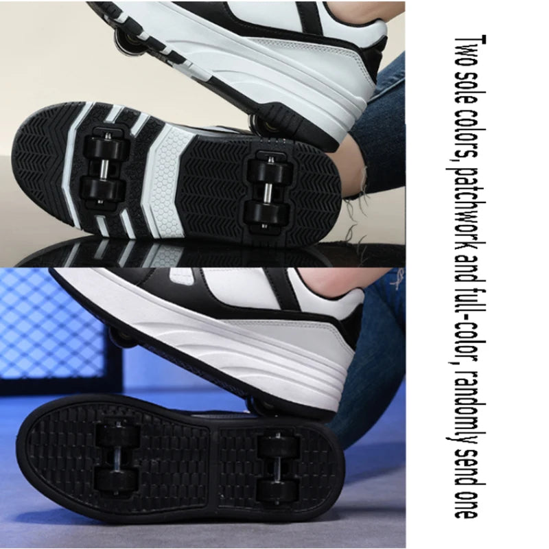 Four-Wheel Roller Shoes