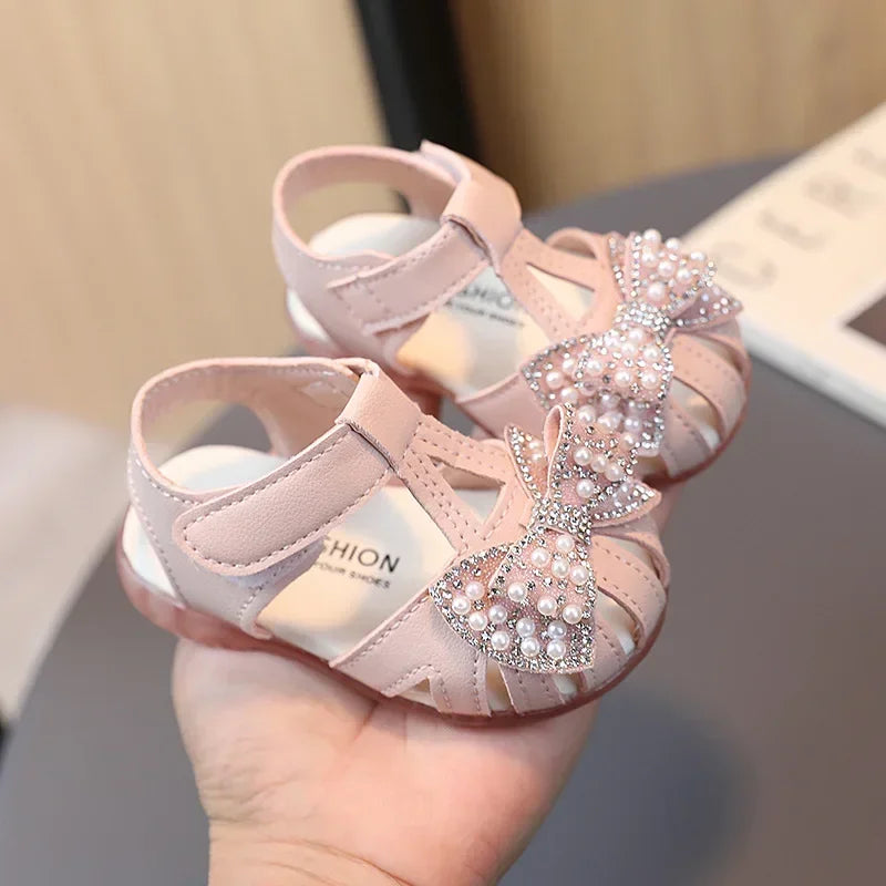 Rhinestone Baby Sandals