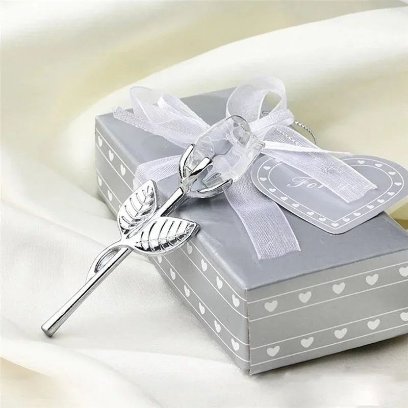 Elegant Crystal Rose