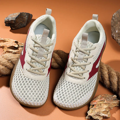 Wide-Toe Barefoot Mesh Sneakers