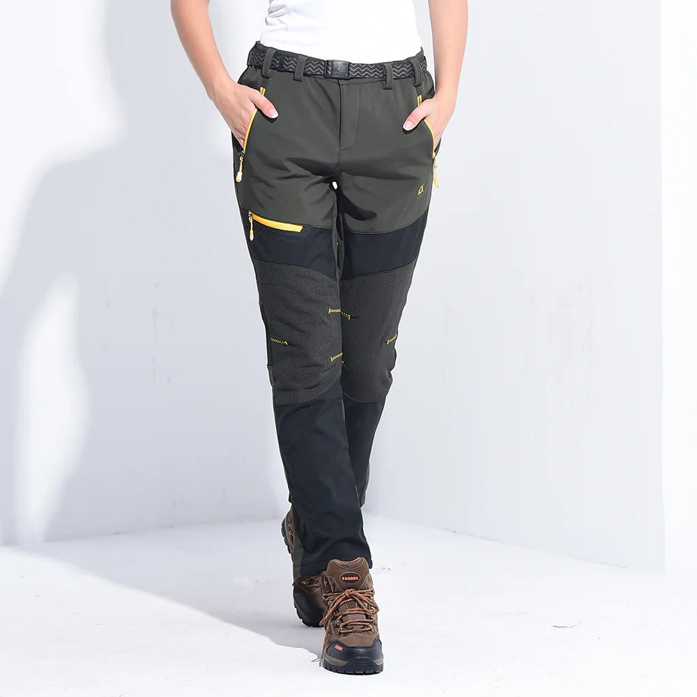 Fleece-Lined Waterproof Winter Pants