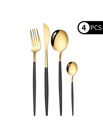 Metal Western Solid Piece Set
