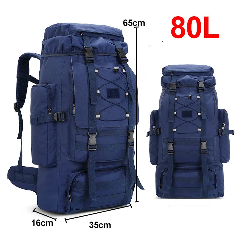 130L Reflective Trekking Backpack